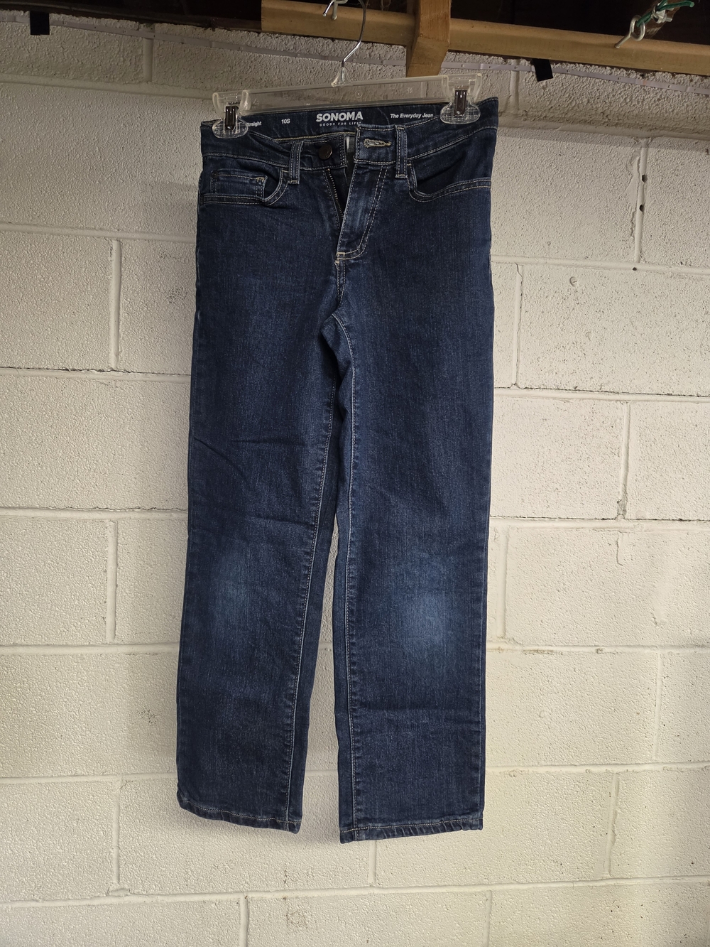 Sonoma Boy’s Straight Leg Jeans in Dark Blue Wash